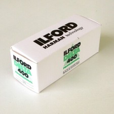 Pellicule photo ILFORD DELTA 400 Professionnel 120 -NB-Péremption 07-2014-HARMAN