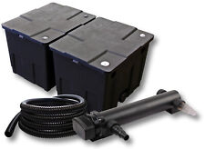 TTSunSun Kit Filtre 60000L avec 36W UV Clarificateur d'étang Tuyau 5m