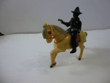 TRES RARE CAVALIER  NOIR ZORRO  MARQUE JIM  COMME STARLUX