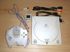 SEGA Dreamcast Console Manette Carte mémoire et cables PAL EURO