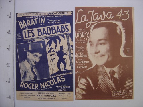 Lot anciennes partitions - lot, 14