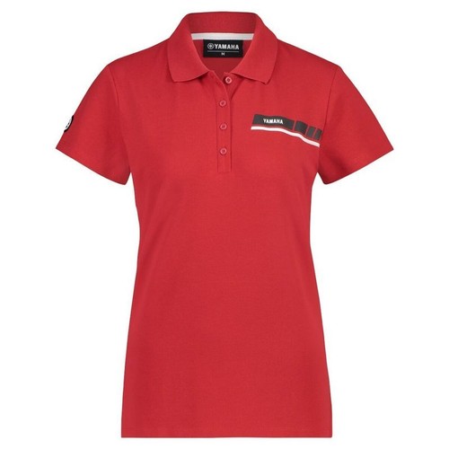 Polo yamaha femme rouge - polo,