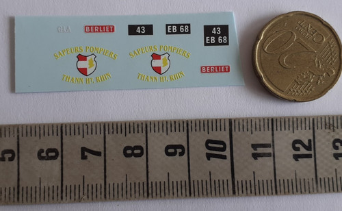 Decalcomanie decals 43 - decals, 1/43