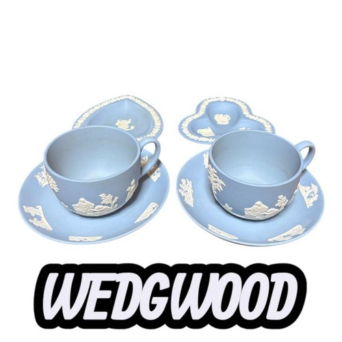 Ensemble soucoupes wedgwood - soucoupes,