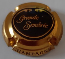 Capsule de champagne Drappier N°18 ou 18a (centre marron ou noire)