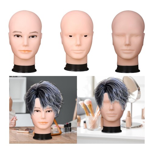 Tête mannequin chauve pour - tête, de