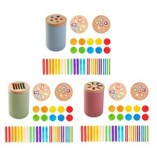 Couleur forme trieur jouet en bois Sureur de forme, activité d'apprentissage