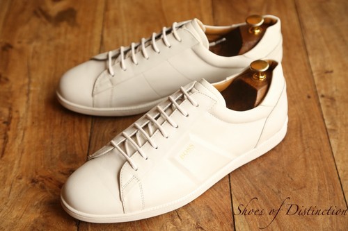 Baskets cuir blanc - baskets,