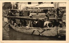 PC CPA real photo BATAVIA Passar Ikan INDONESIA (a15265)