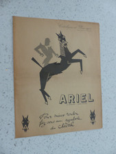 catalogue prospectus : tarif moto ARIEL  1955