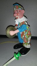 Clown automate année 50/60  Cimbales  mécanique