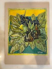 Ancien menu paquebot FRANCE CGT illustré par MAC AVOY 02/09/1963