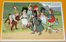 CHROMO 1911 AU BON MARCHE