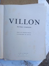 Oeuvres Villon Longnon-Foulet