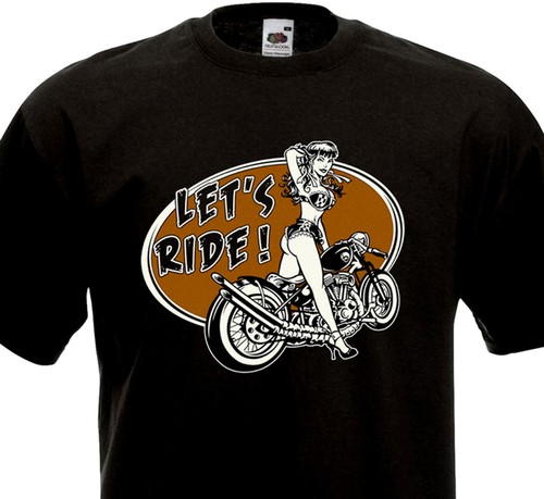 Shirt let ride custom - let's,