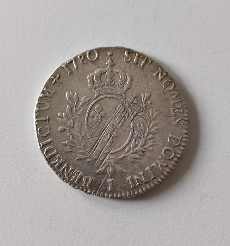 France ecu louis xvi 1780 - -,
