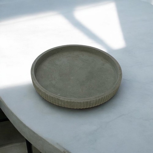 Plateau décoratif béton - décoratif, en