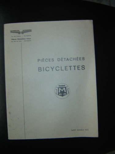 Catalogue 1970 tarifs pieces - 1970,