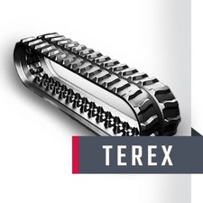Chenilles caoutchouc terex - caoutchouc,