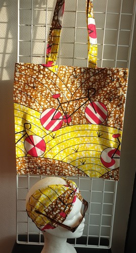Tote bag sac tissu - tote, tissu.
