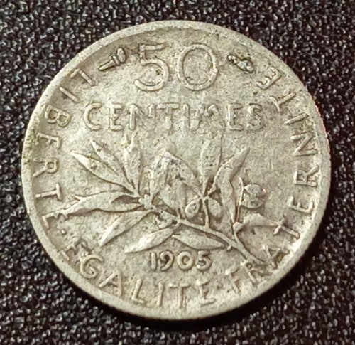 Centimes 1905 semeuse - 50,