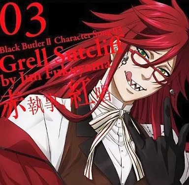 Black butler grell sutcliff - black,
