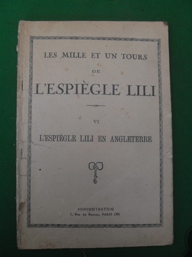 Espiegle lili l - bd,