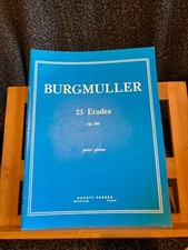 Burgmuller 25 études faciles