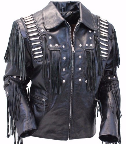 Hommes cow boy noir cuir - hommes,