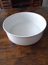 Plat creux  Rond Porcelaine Blanc doré 19 cm