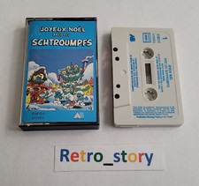 Cassette K7 / Audio Tape - Joyeux Noël avec Les Schtroumpfs - 1983 - FRANCE