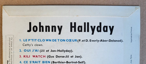 Johnny hallyday kili watch - johnny,