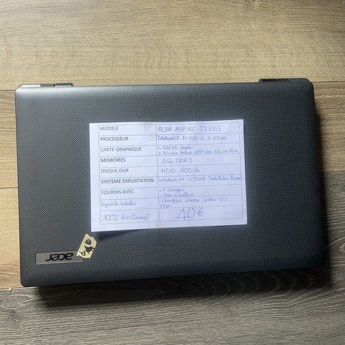 Ordinateur portable acer - ordinateur,