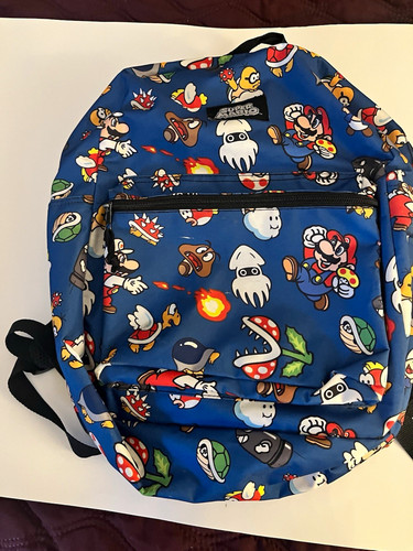 Super mario blue print - mario,