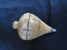 Toupie ! Ancienne ! Bois !