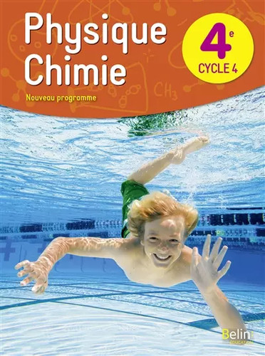 Physique chimie 4ème - , livre