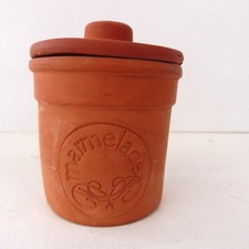 * POT A CONFITURE MARMELADE EN GRES 11 cm x 9 cm Ø
