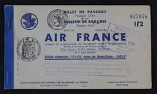 Ancienne billet de passage