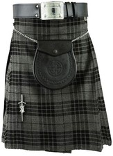 Gris Écossais Kilt à