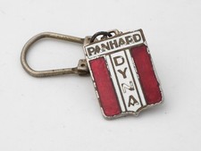 PORTE CLÉS ANCIEN - KEYCHAIN - KEY FOB - PANHARD DYNA