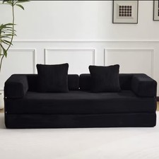 canapé modulable Noir