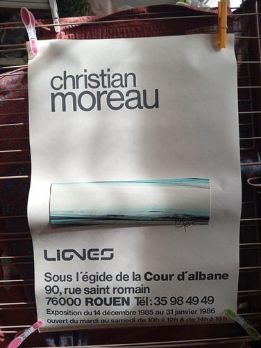 Affiche exposition christian - affiche,