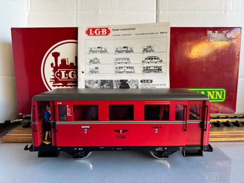 Lgb 2064 red triebwagen - lgb,