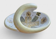 Coupe céramique MARCEL GUILLOT design Mid-century Diam 21,cm