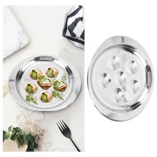  Assiette À Escargots En Inox