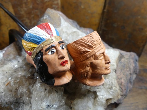 Lot pipes terre cuite - 2,