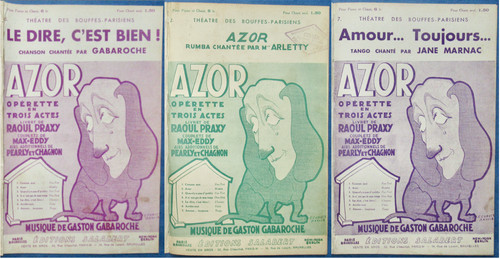 Opérette azor 1932 - azor,