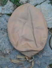 284u BERET BEIGE TROIS PARTIES INDOCHINE.