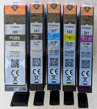 Encre IMPRIMANTE CANON PIXMA MULTIPACK 580 + 581 - NEUF SANS EMBALLAGE