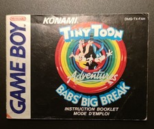 NOTICE SEULE - TINY TOON ADVENTURE GAME BOY